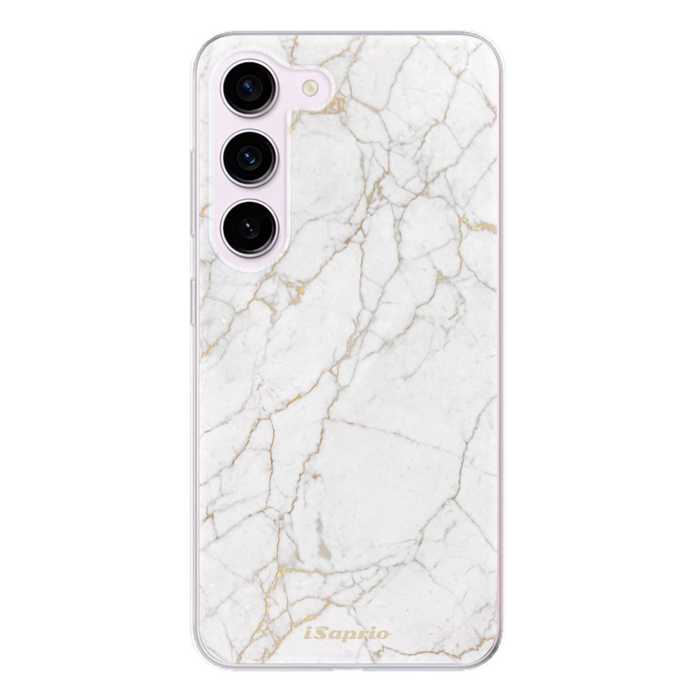 Odolné silikónové puzdro iSaprio - GoldMarble 13 - Samsung Galaxy S23 5G
