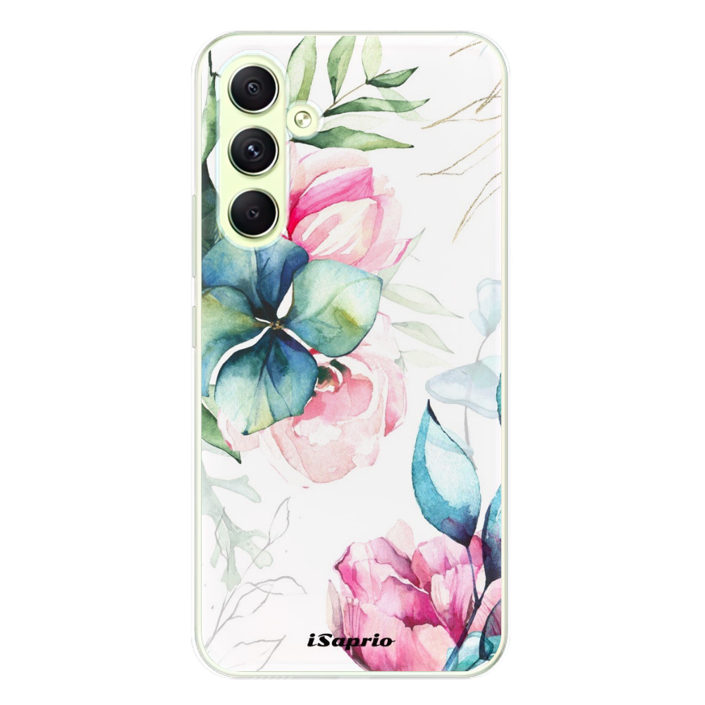 Odolné silikónové puzdro iSaprio - Flower Art 01 - Samsung Galaxy A54 5G