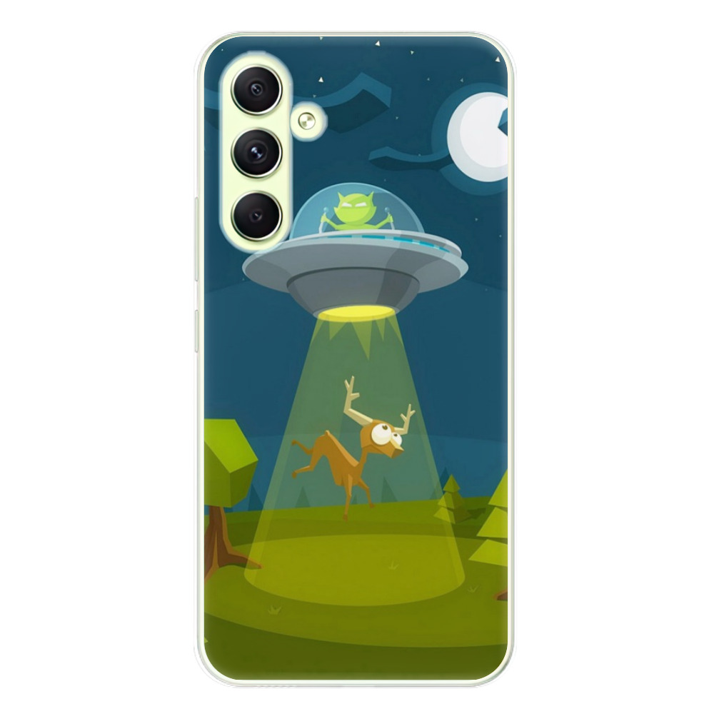 Odolné silikónové puzdro iSaprio - Alien 01 - Samsung Galaxy A54 5G