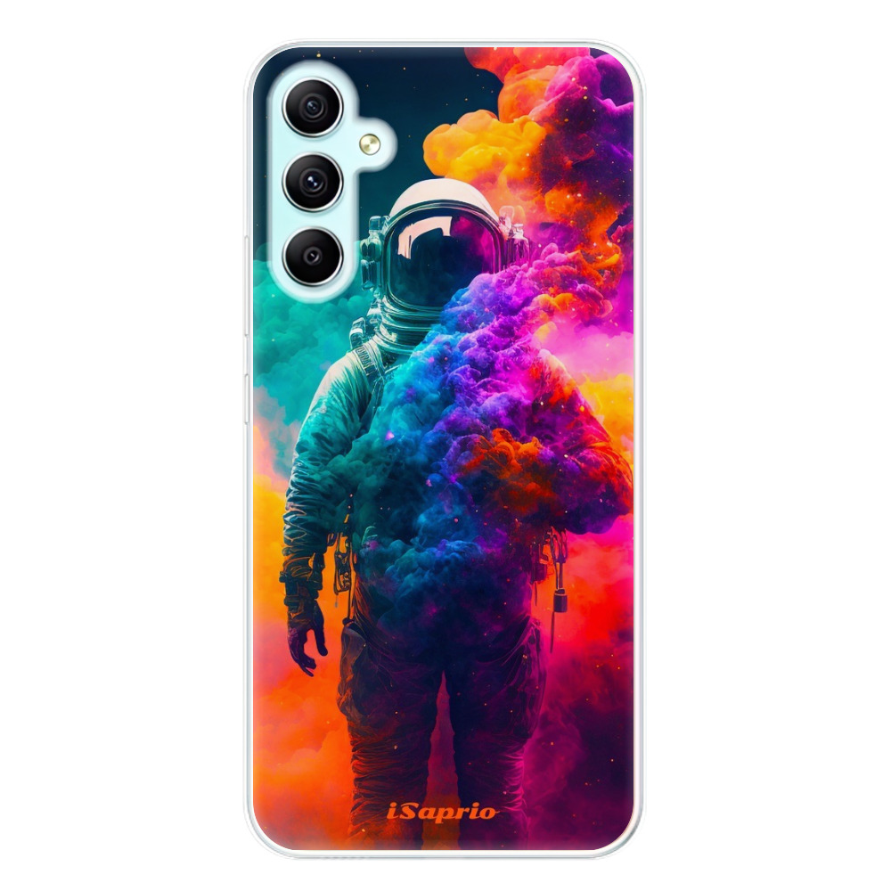 Odolné silikónové puzdro iSaprio - Astronaut in Colors - Samsung Galaxy A34 5G