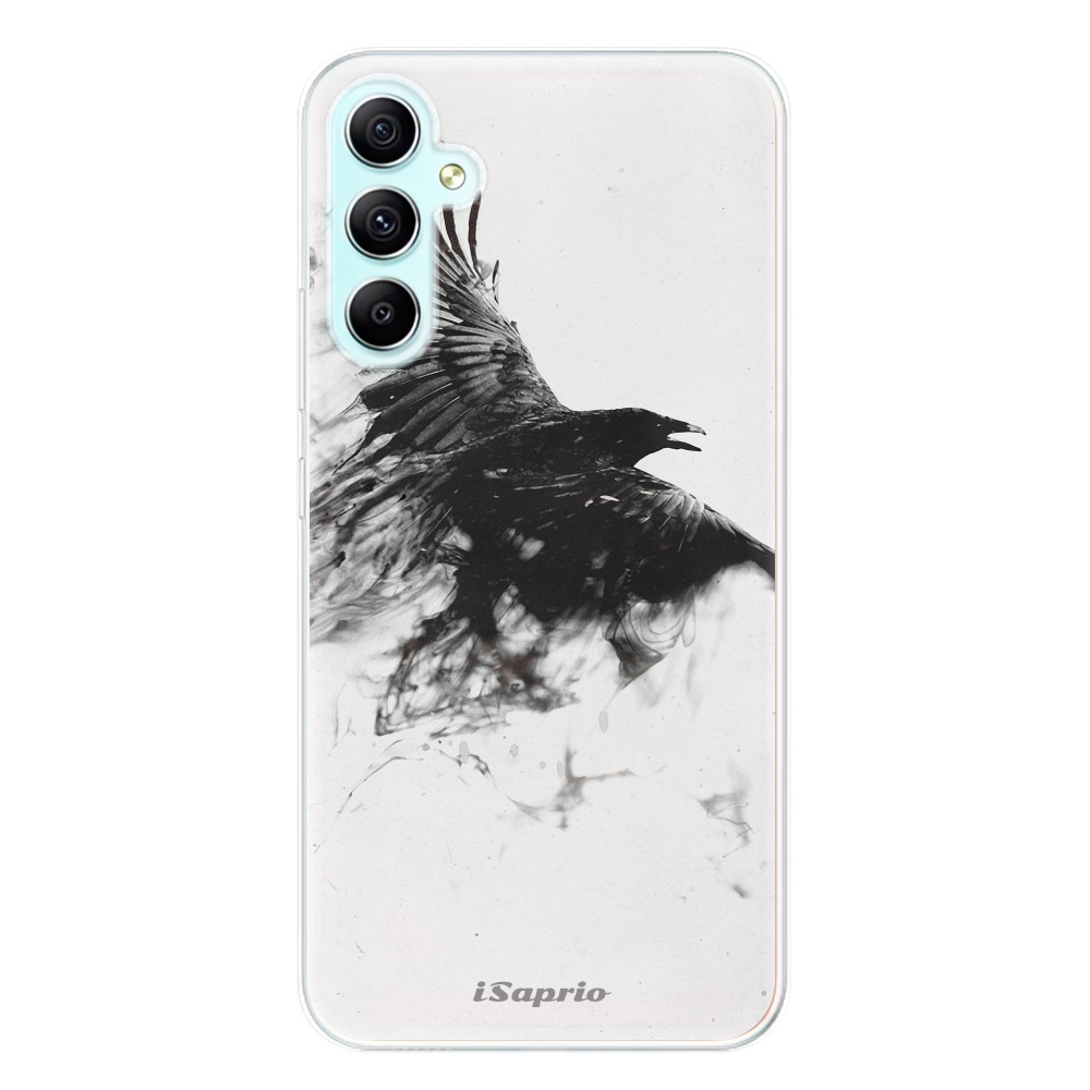Odolné silikónové puzdro iSaprio - Dark Bird 01 - Samsung Galaxy A34 5G