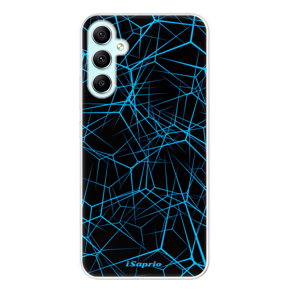 Odolné silikónové puzdro iSaprio - Abstract Outlines 12 - Samsung Galaxy A34 5G