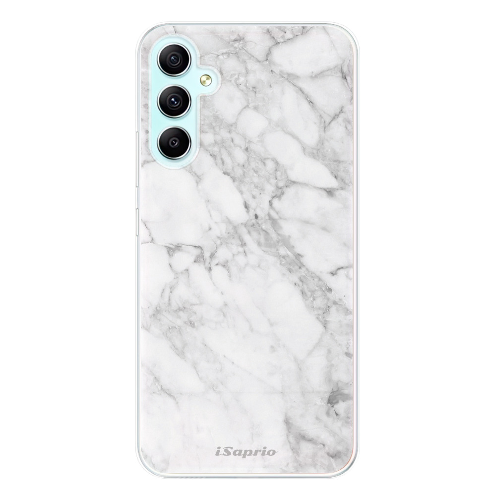 Odolné silikónové puzdro iSaprio - SilverMarble 14 - Samsung Galaxy A34 5G