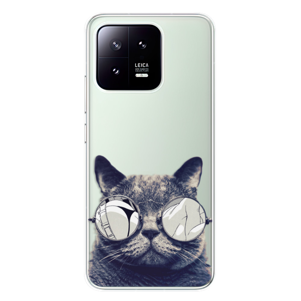 Odolné silikónové puzdro iSaprio - Crazy Cat 01 - Xiaomi 13
