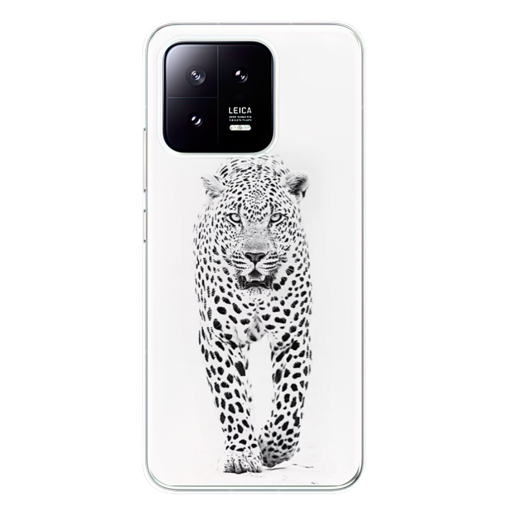 Odolné silikónové puzdro iSaprio - White Jaguar - Xiaomi 13