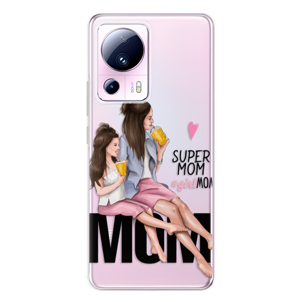 Odolné silikónové puzdro iSaprio - Milk Shake - Brunette - Xiaomi 13 Lite
