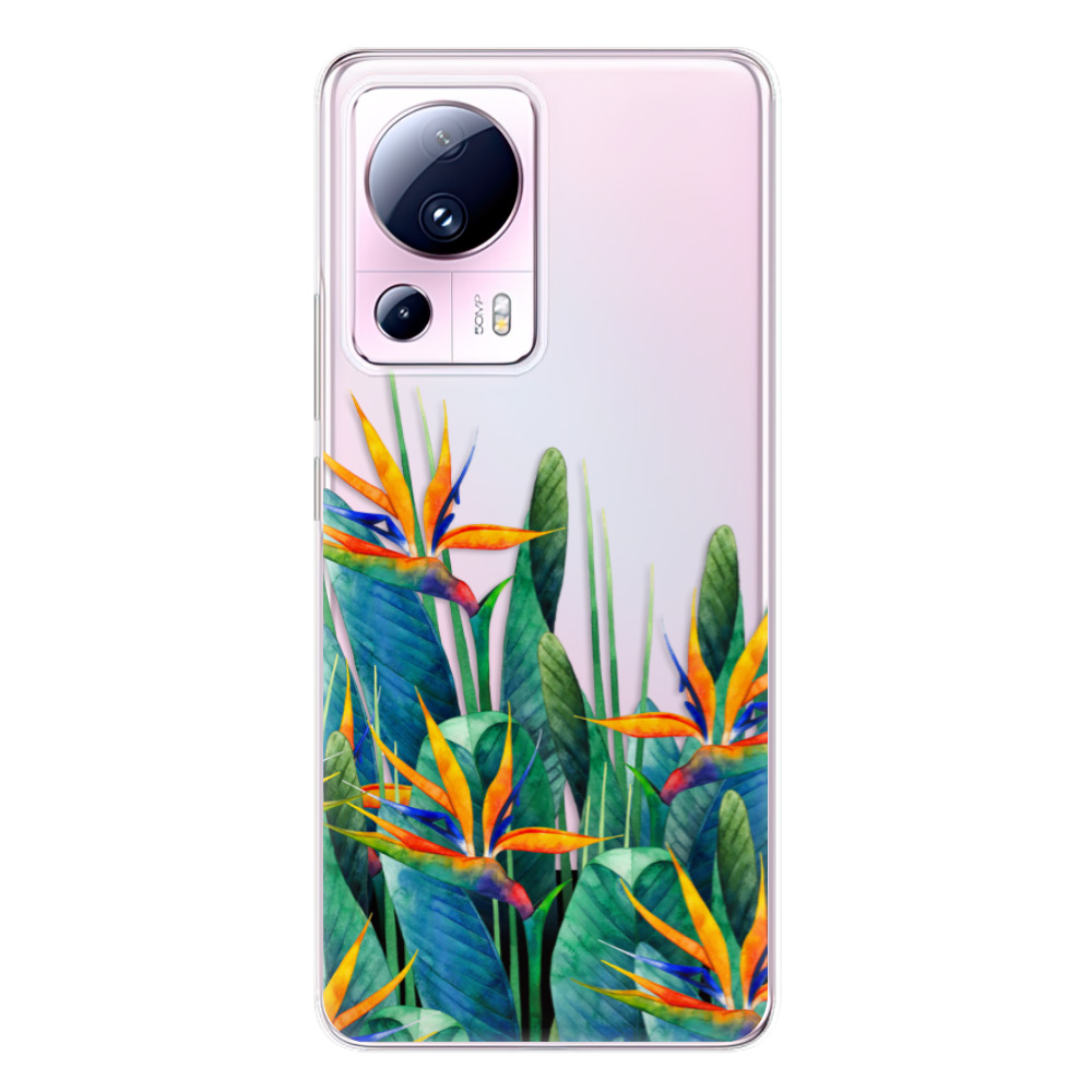 Odolné silikónové puzdro iSaprio - Exotic Flowers - Xiaomi 13 Lite