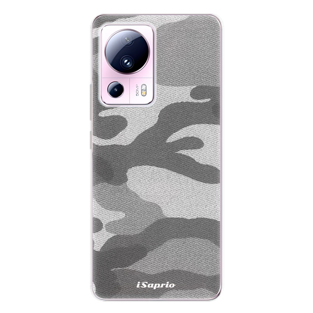 Odolné silikónové puzdro iSaprio - Gray Camuflage 02 - Xiaomi 13 Lite