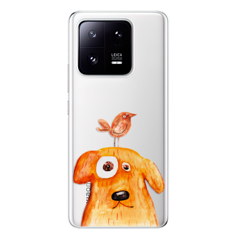 Odolné silikónové puzdro iSaprio - Dog And Bird - Xiaomi 13 Pro