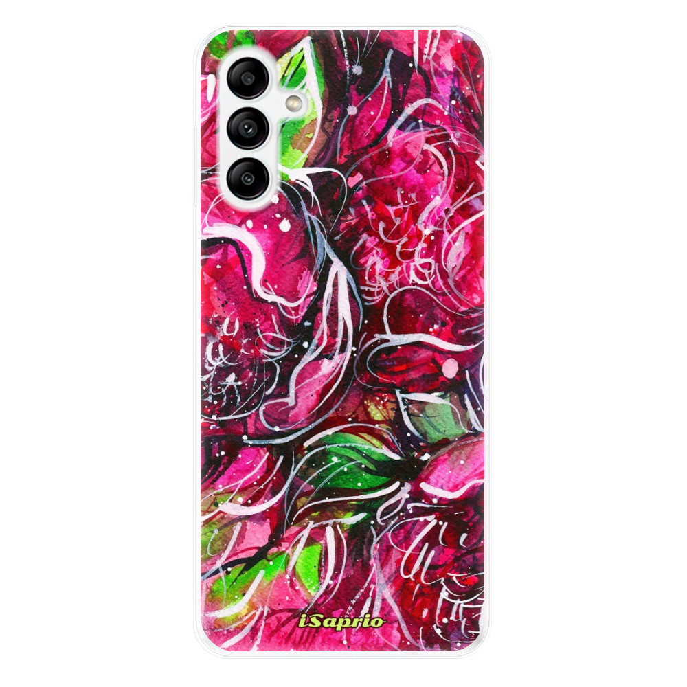 Odolné silikónové puzdro iSaprio - Burgundy - Samsung Galaxy A04s