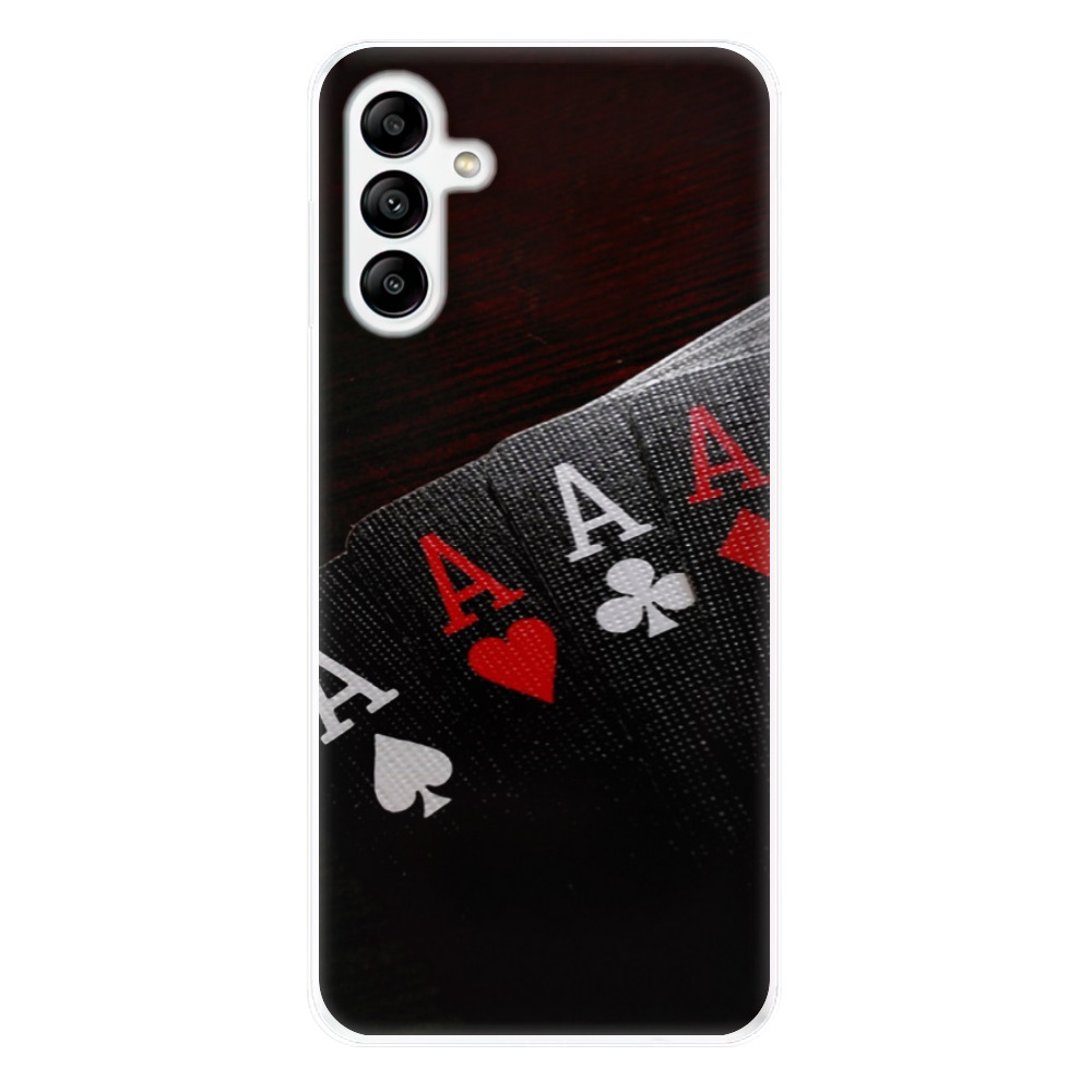 Odolné silikónové puzdro iSaprio - Poker - Samsung Galaxy A04s