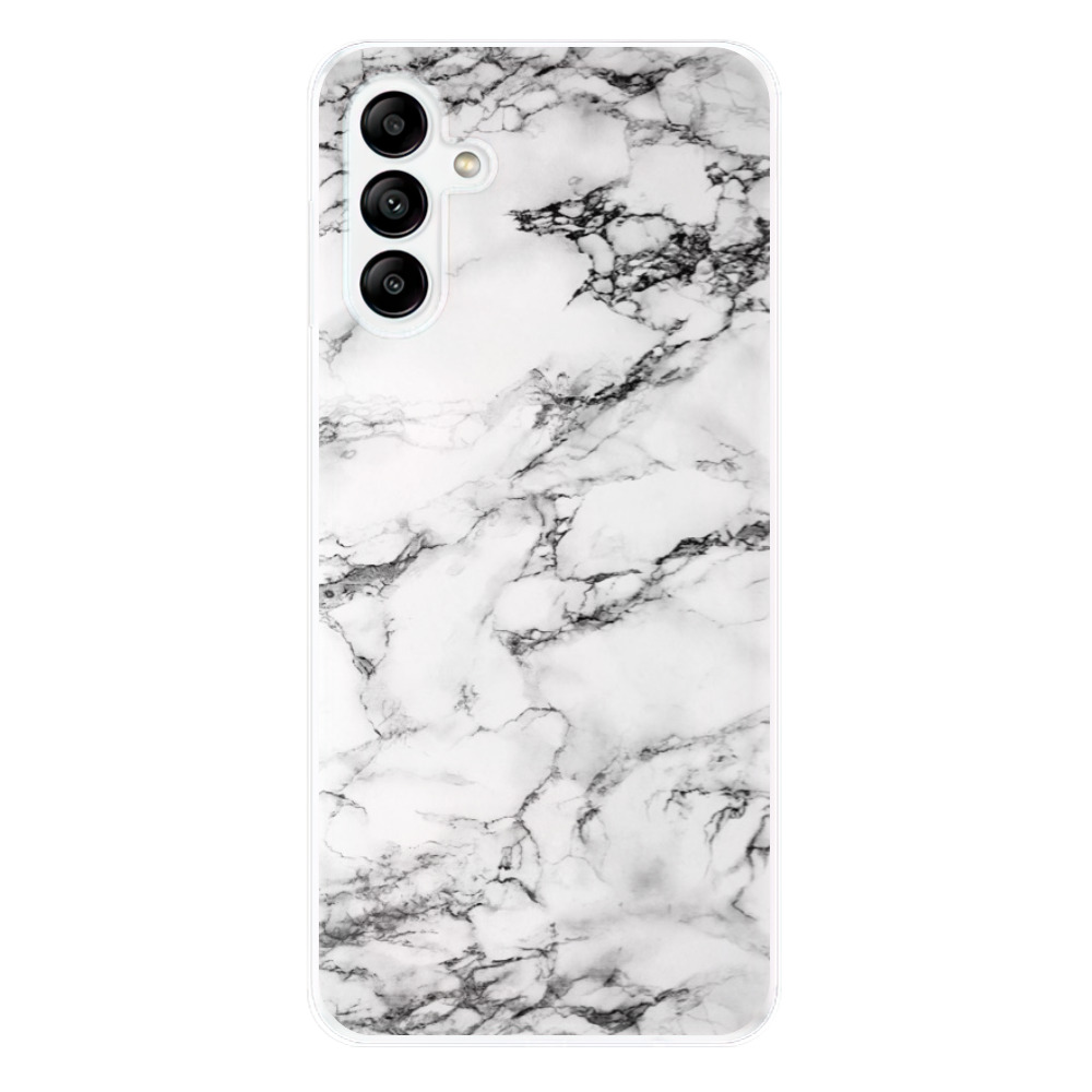 Odolné silikónové puzdro iSaprio - White Marble 01 - Samsung Galaxy A04s