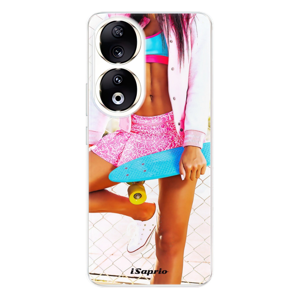Odolné silikónové puzdro iSaprio - Skate girl 01 - Honor 90 5G