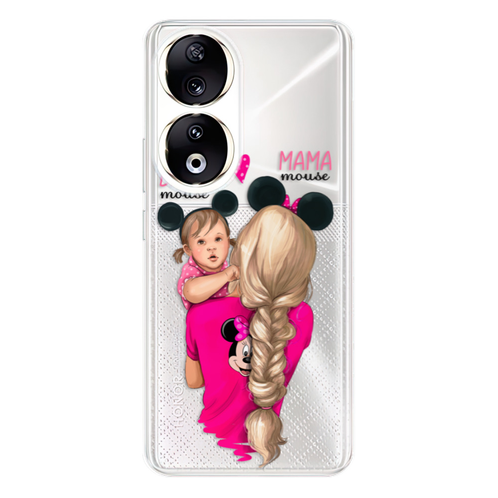 Odolné silikónové puzdro iSaprio - Mama Mouse Blond and Girl - Honor 90 5G