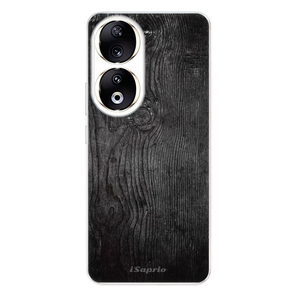 Odolné silikónové puzdro iSaprio - Black Wood 13 - Honor 90 5G