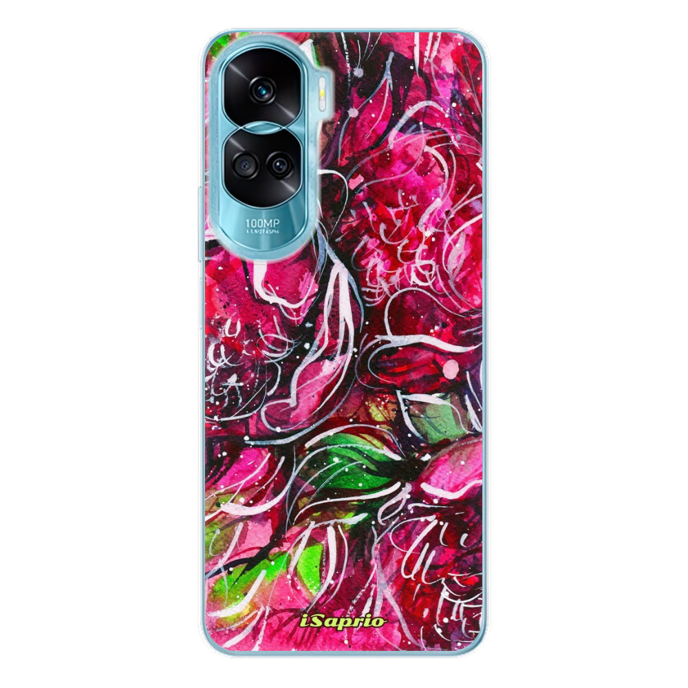 Odolné silikónové puzdro iSaprio - Burgundy - Honor 90 Lite 5G