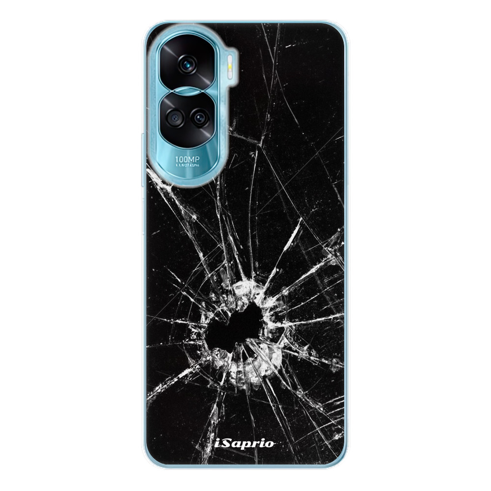 Odolné silikónové puzdro iSaprio - Broken Glass 10 - Honor 90 Lite 5G