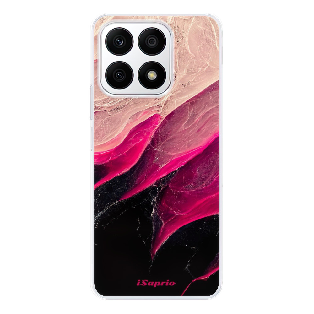 Odolné silikónové puzdro iSaprio - Black and Pink - Honor X8a