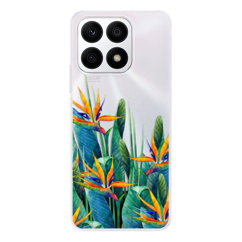Odolné silikónové puzdro iSaprio - Exotic Flowers - Honor X8a