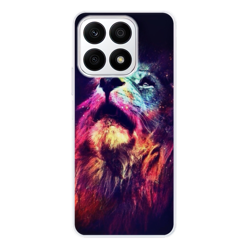 Odolné silikónové puzdro iSaprio - Lion in Colors - Honor X8a