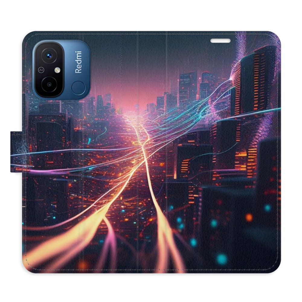 Flipové puzdro iSaprio - Modern City - Xiaomi Redmi 12C