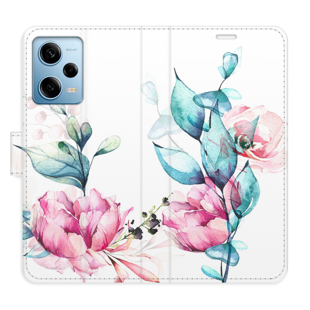 Flipové puzdro iSaprio - Beautiful Flower - Xiaomi Redmi Note 12 Pro 5G / Poco X5 Pro 5G
