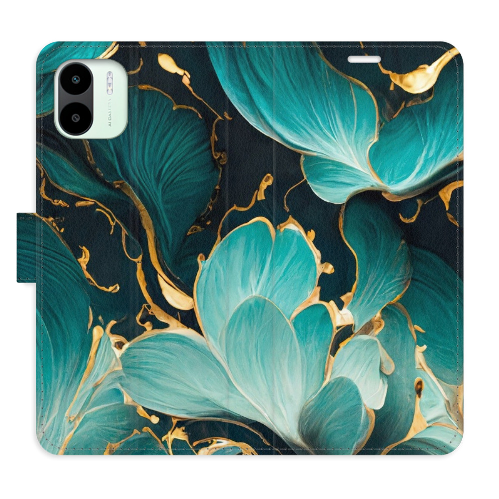 Flipové puzdro iSaprio - Blue Flowers 02 - Xiaomi Redmi A1 / A2