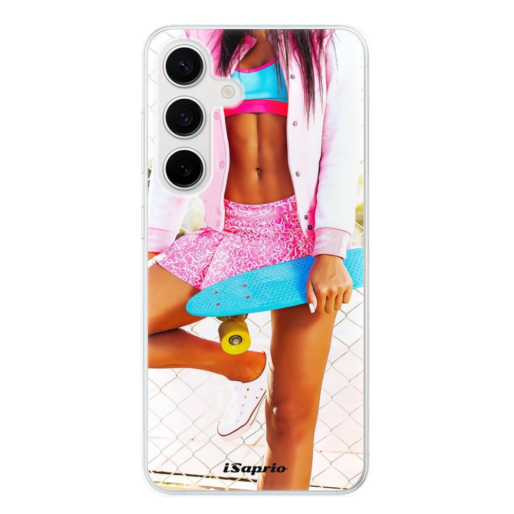 Odolné silikónové puzdro iSaprio - Skate girl 01 - Samsung Galaxy S24