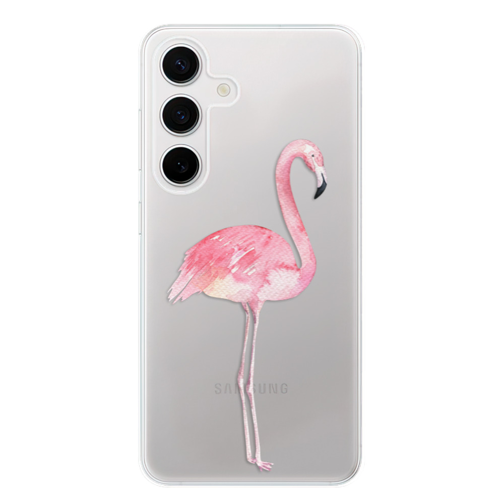 Odolné silikónové puzdro iSaprio - Flamingo 01 - Samsung Galaxy S24
