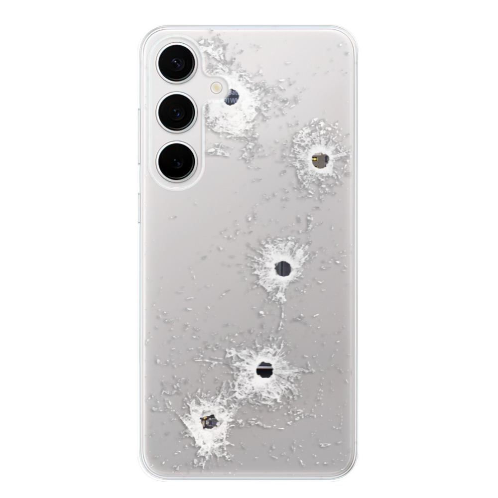 Odolné silikónové puzdro iSaprio - Gunshots - Samsung Galaxy S24+