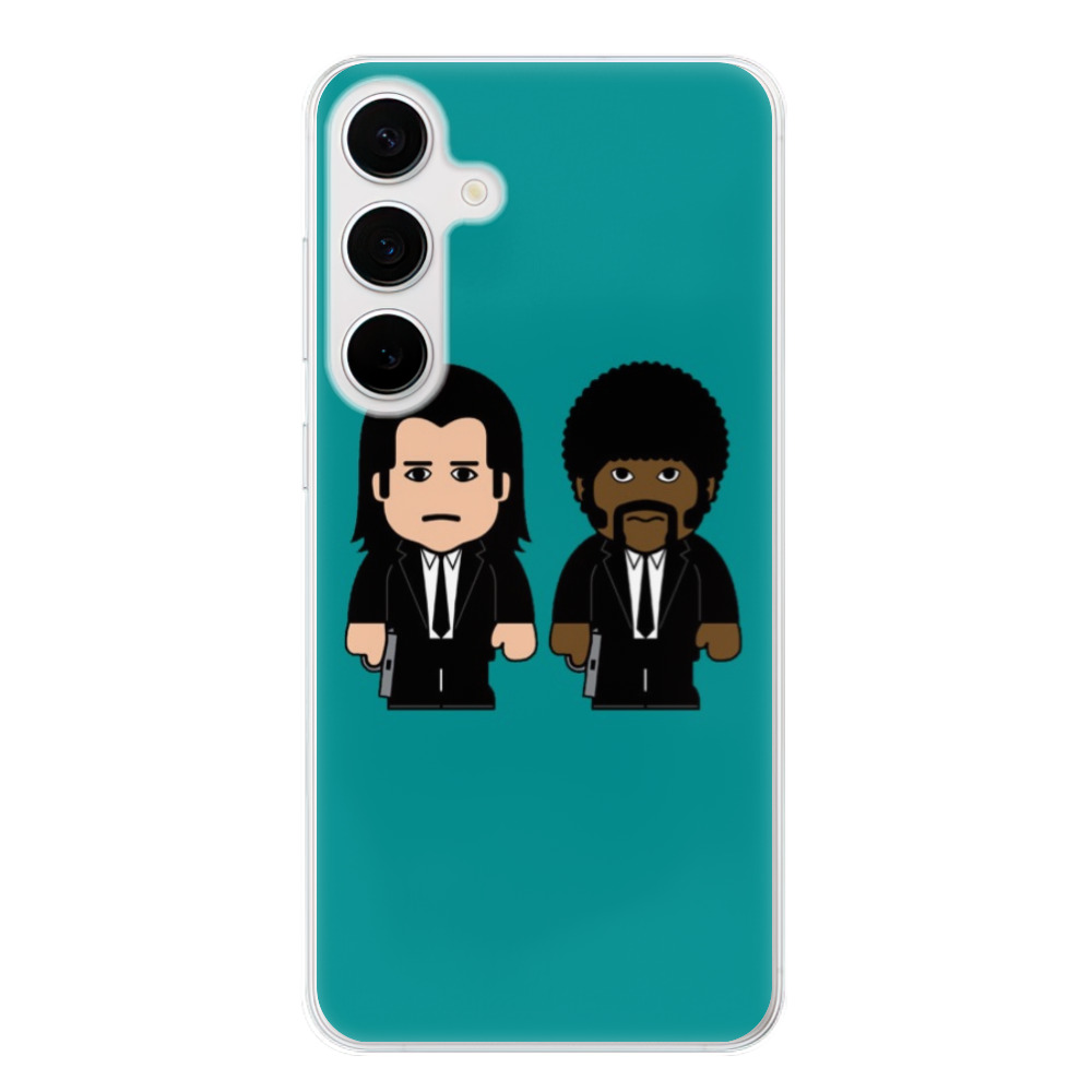 Odolné silikónové puzdro iSaprio - Pulp Fiction - Samsung Galaxy S24+