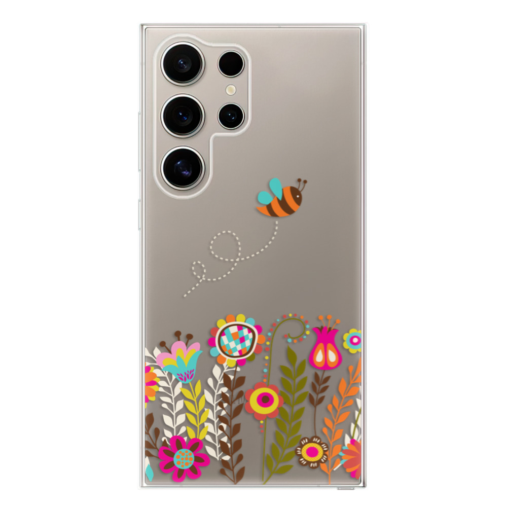 Odolné silikónové puzdro iSaprio - Bee 01 - Samsung Galaxy S24 Ultra