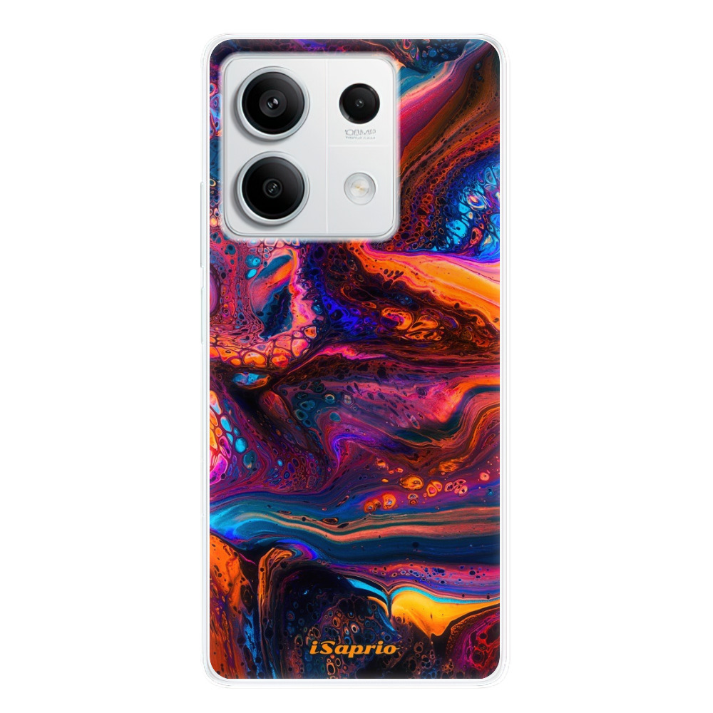 Odolné silikónové puzdro iSaprio - Abstract Paint 02 - Xiaomi Redmi Note 13 5G