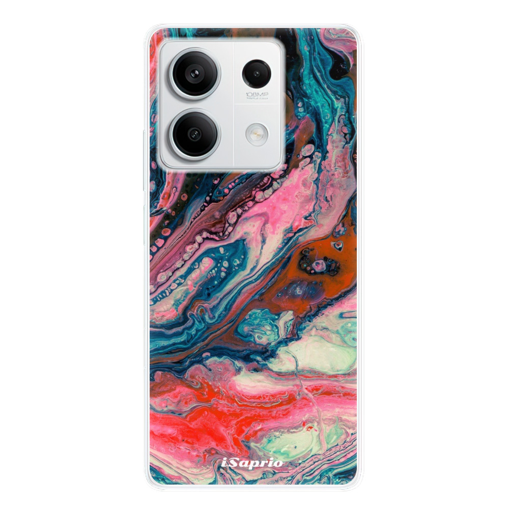 Odolné silikónové puzdro iSaprio - Abstract Paint 01 - Xiaomi Redmi Note 13 5G