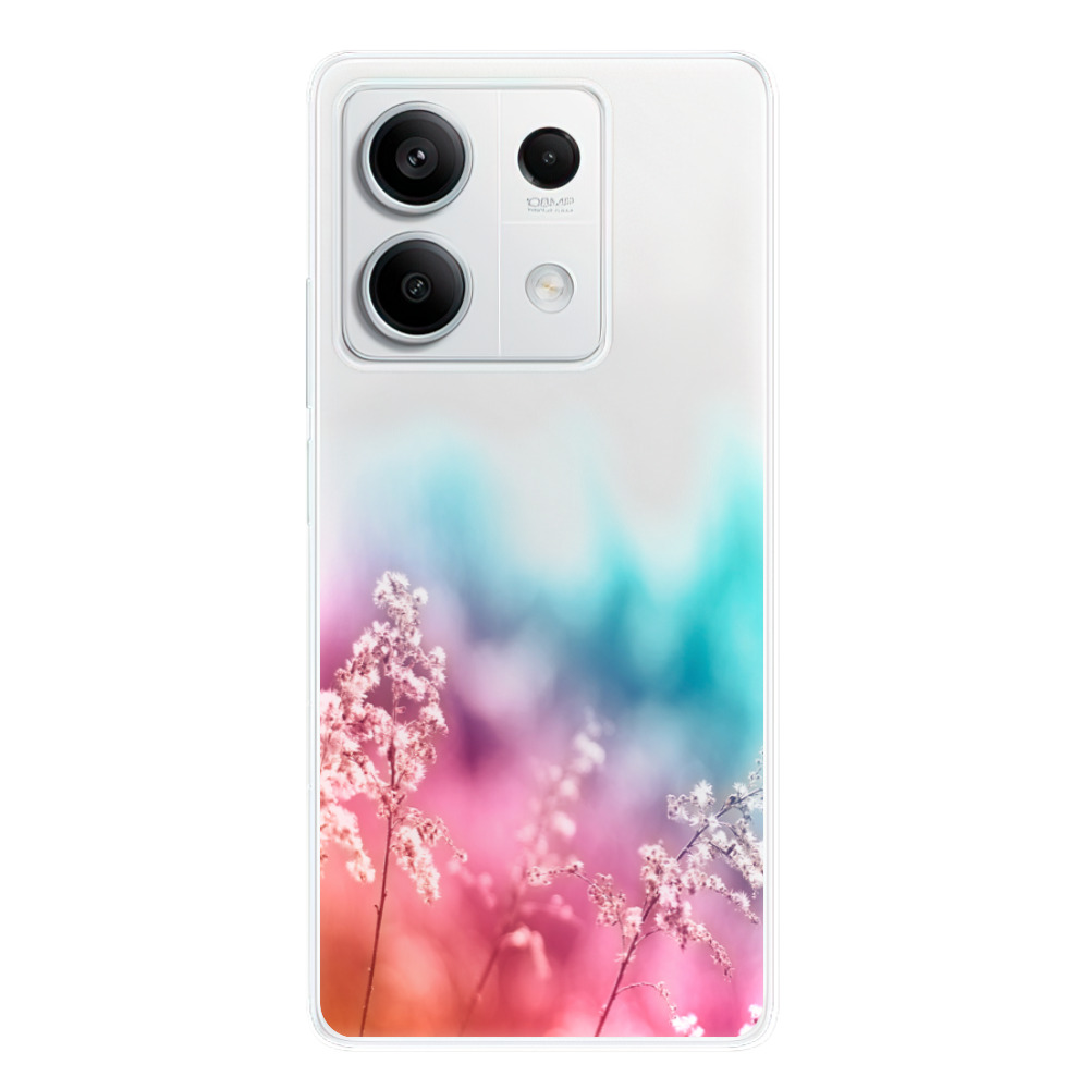 Odolné silikónové puzdro iSaprio - Rainbow Grass - Xiaomi Redmi Note 13 5G