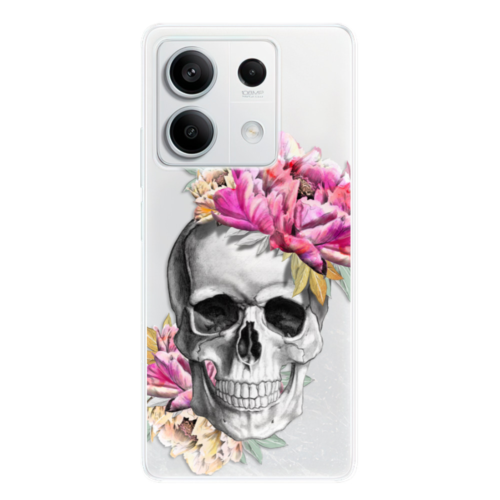 Odolné silikónové puzdro iSaprio - Pretty Skull - Xiaomi Redmi Note 13 5G