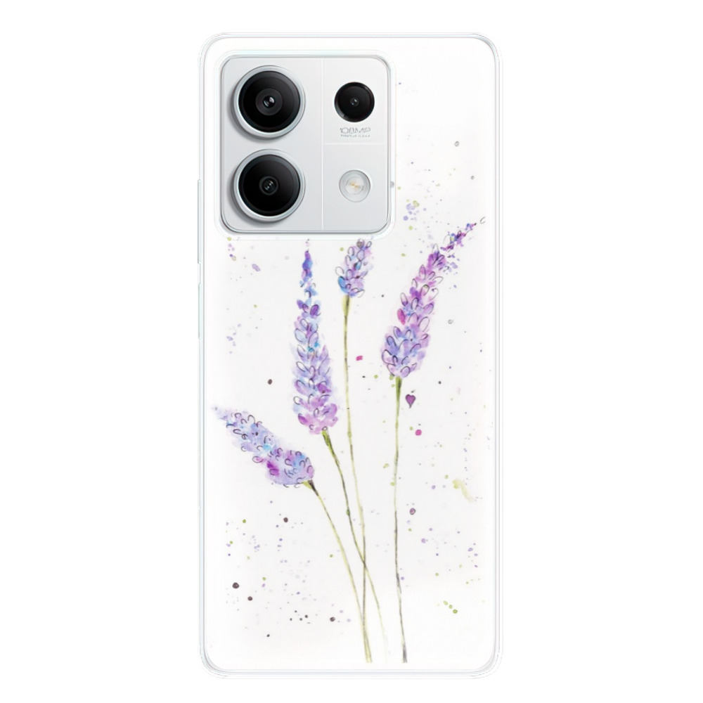 Odolné silikónové puzdro iSaprio - Lavender - Xiaomi Redmi Note 13 5G