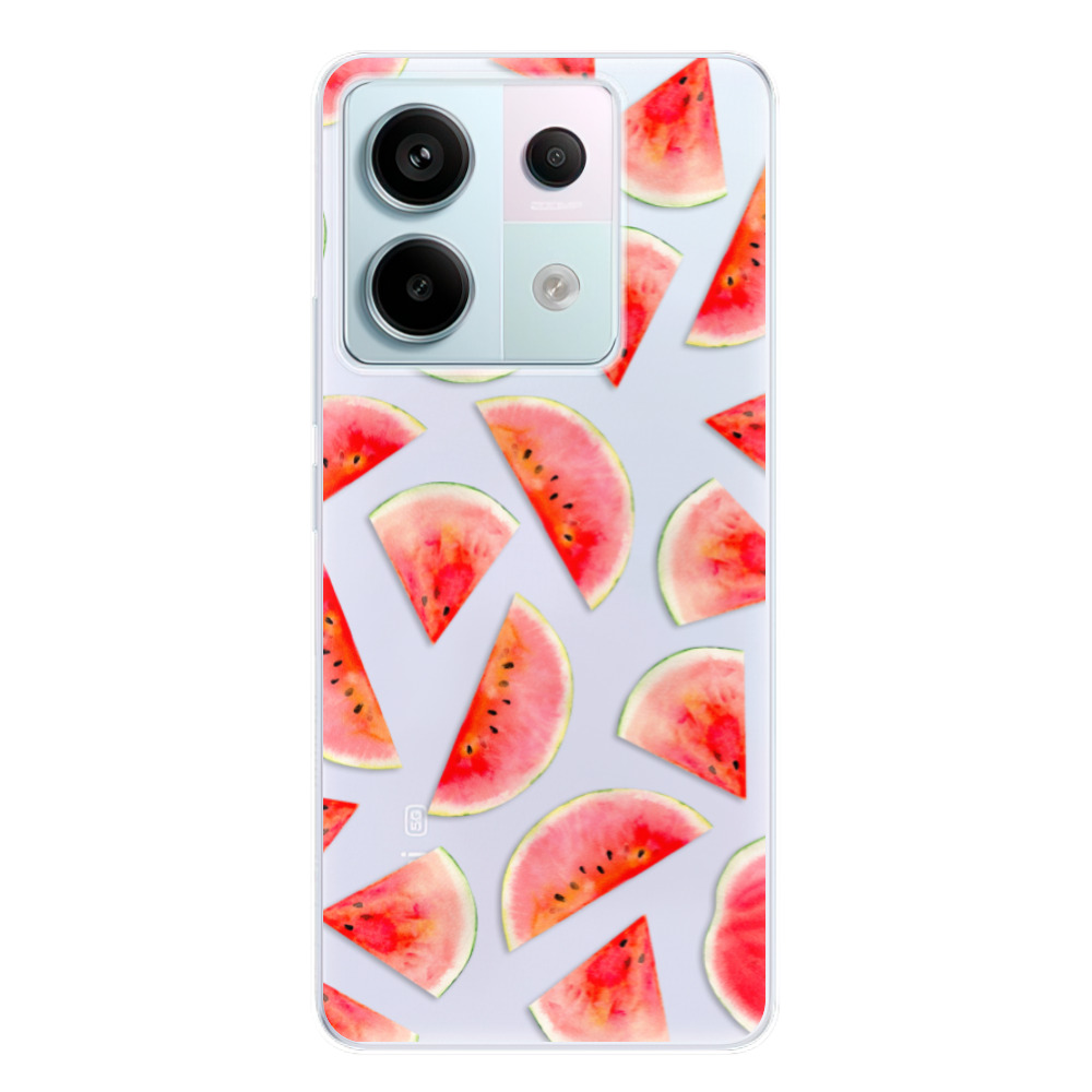 Odolné silikónové puzdro iSaprio - Melon Pattern 02 - Xiaomi Redmi Note 13 Pro 5G / Poco X6 5G