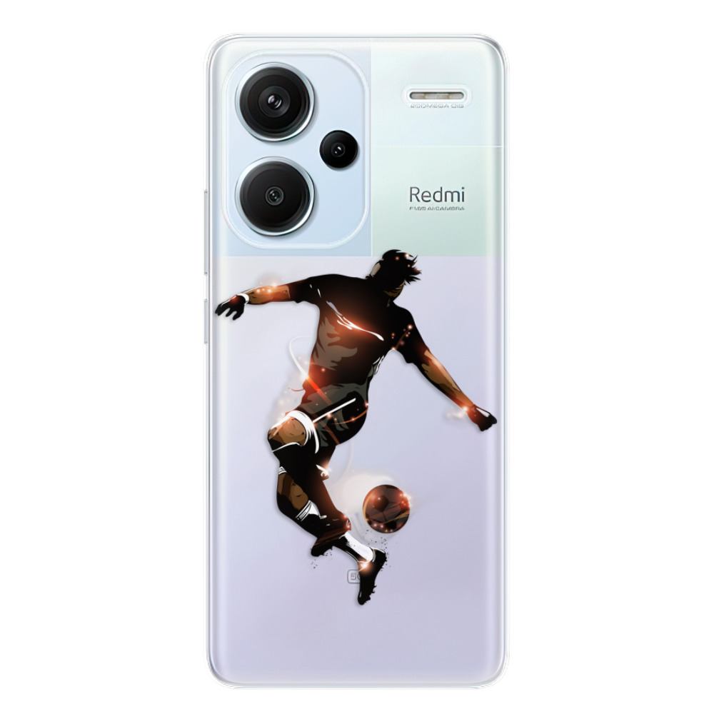 Odolné silikónové puzdro iSaprio - Fotball 01 - Xiaomi Redmi Note 13 Pro+ 5G