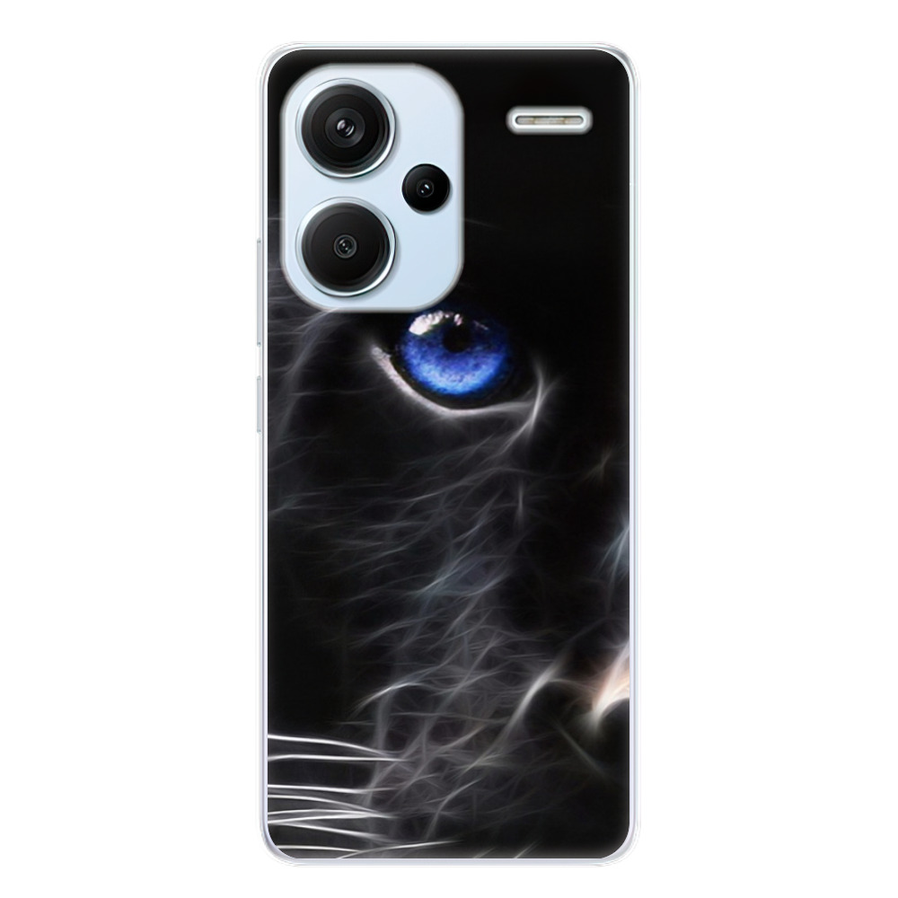 Odolné silikónové puzdro iSaprio - Black Puma - Xiaomi Redmi Note 13 Pro+ 5G