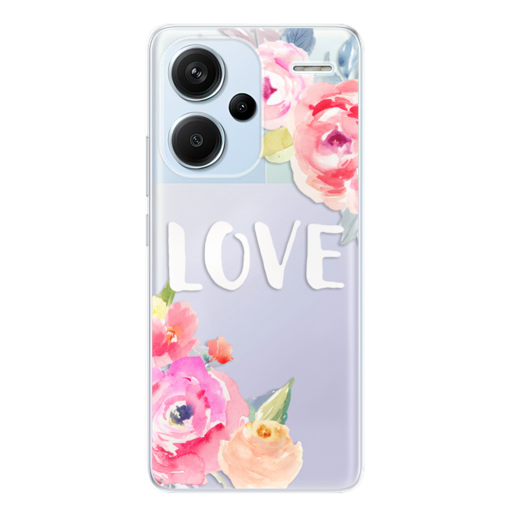 Odolné silikónové puzdro iSaprio - Love - Xiaomi Redmi Note 13 Pro+ 5G