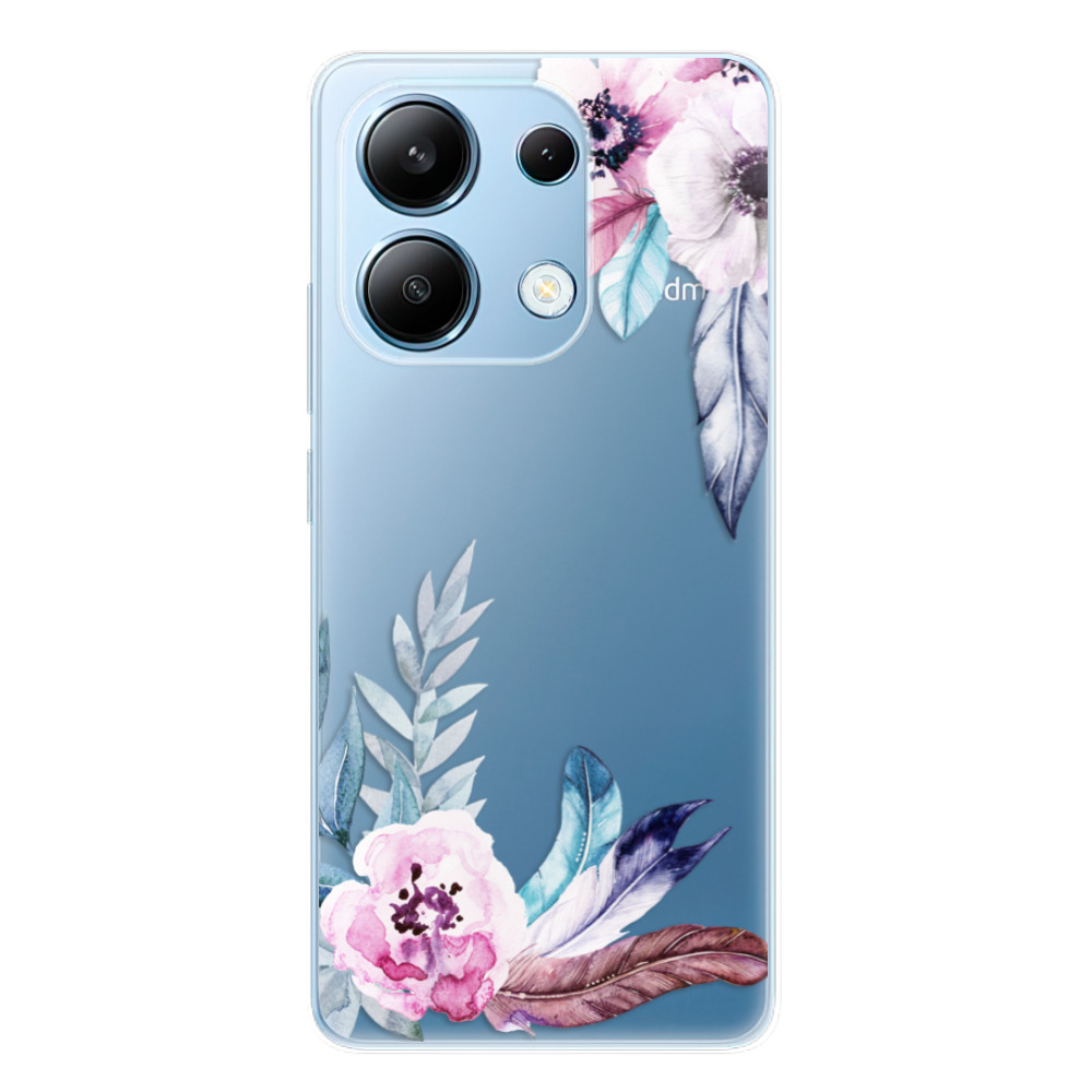 Odolné silikónové puzdro iSaprio - Flower Pattern 04 - Xiaomi Redmi Note 13