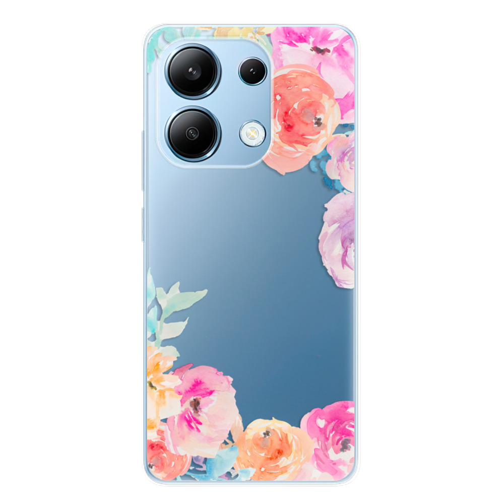 Odolné silikónové puzdro iSaprio - Flower Brush - Xiaomi Redmi Note 13