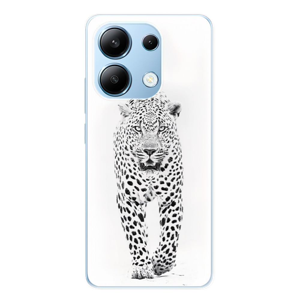Odolné silikónové puzdro iSaprio - White Jaguar - Xiaomi Redmi Note 13