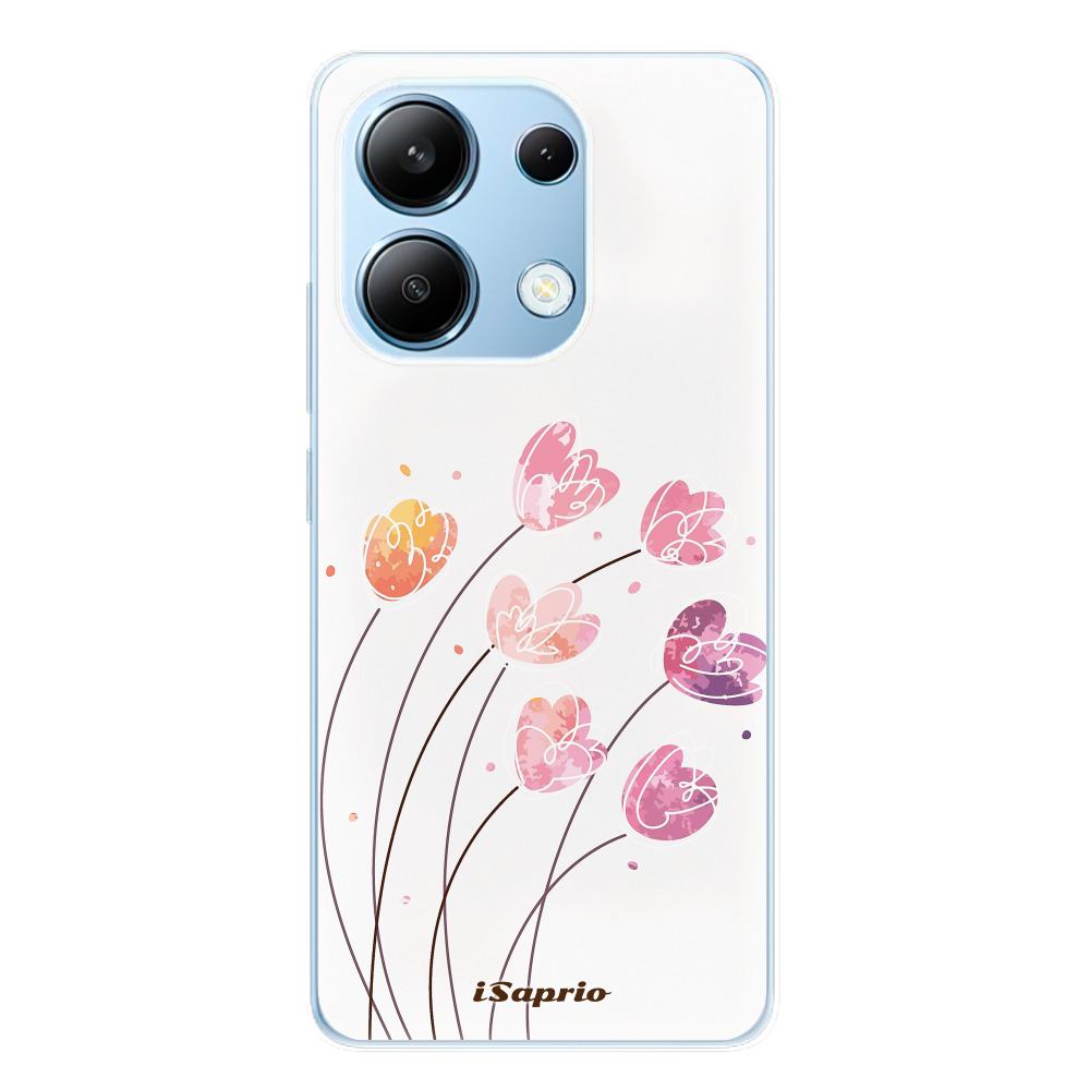 Odolné silikónové puzdro iSaprio - Flowers 14 - Xiaomi Redmi Note 13