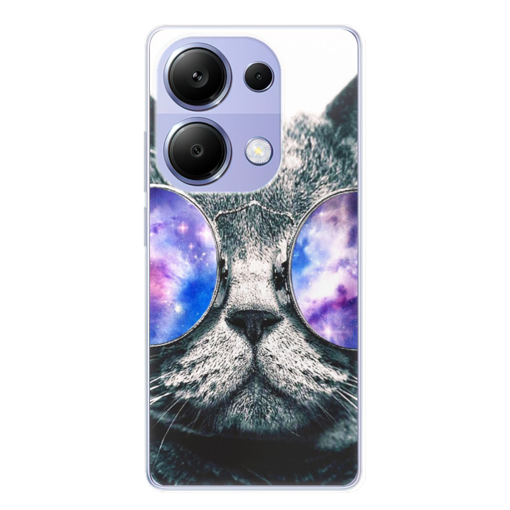 Odolné silikónové puzdro iSaprio - Galaxy Cat - Xiaomi Redmi Note 13 Pro