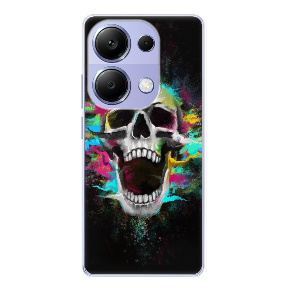 Odolné silikónové puzdro iSaprio - Skull in Colors - Xiaomi Redmi Note 13 Pro