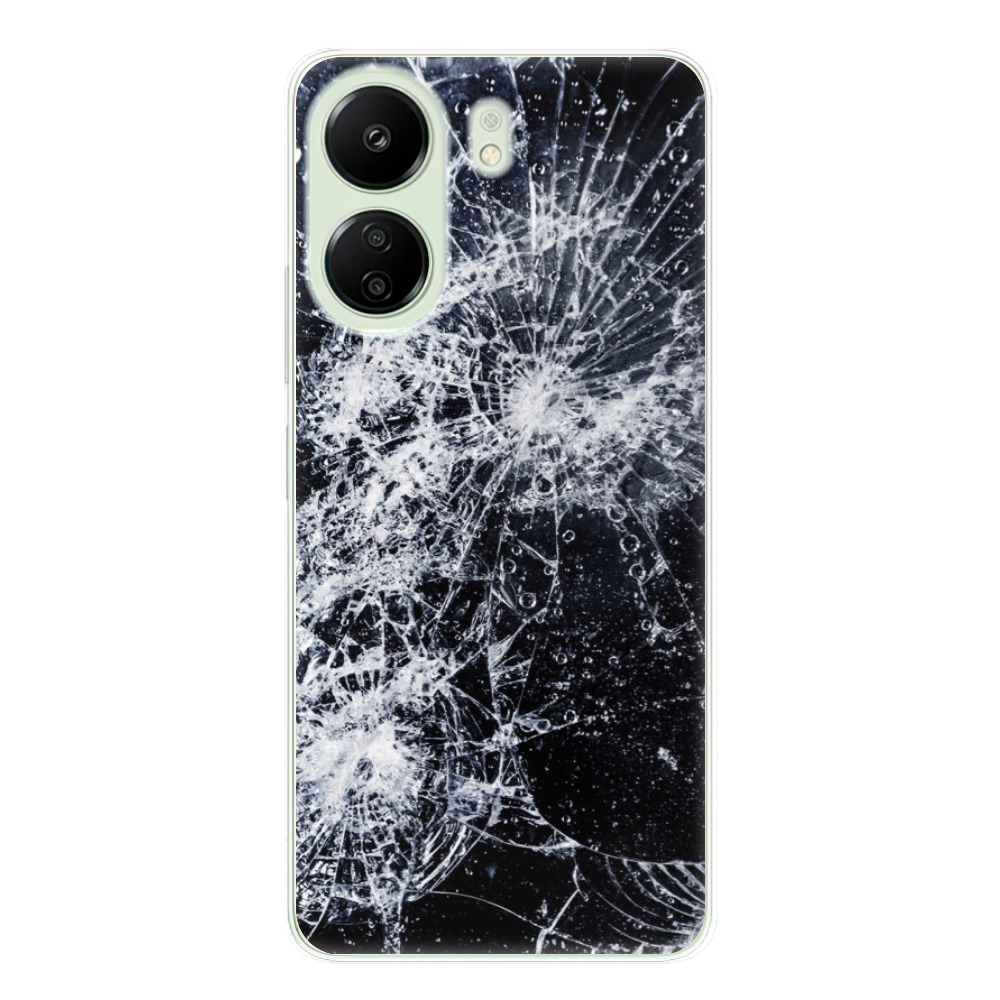 Odolné silikónové puzdro iSaprio - Cracked - Xiaomi Redmi 13C