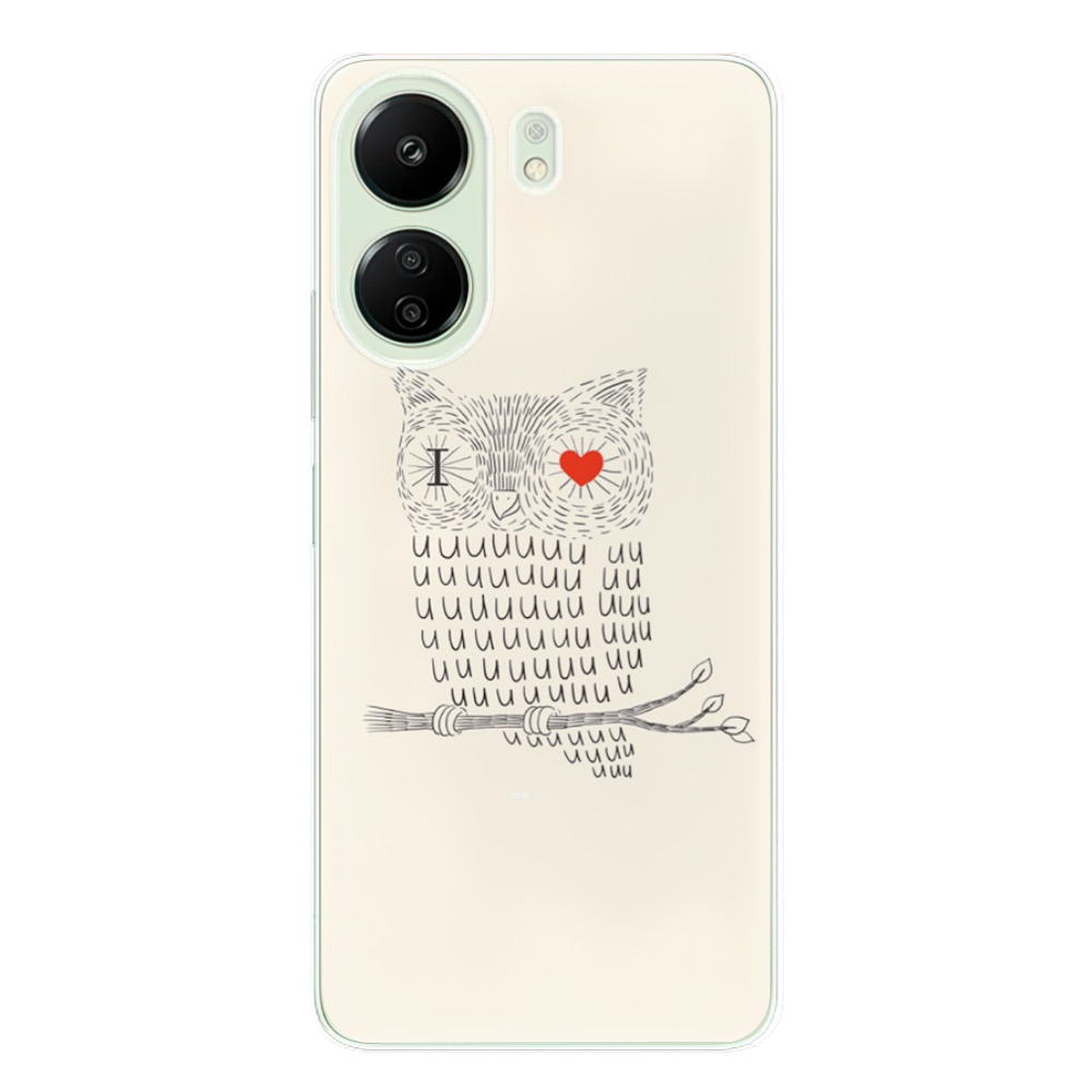Odolné silikónové puzdro iSaprio - I Love You 01 - Xiaomi Redmi 13C