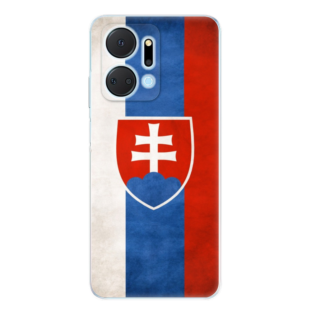 Odolné silikónové puzdro iSaprio - Slovakia Flag - Honor X7a
